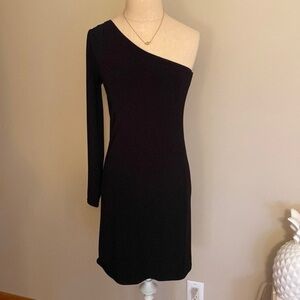 WHBM One Shoulder Dress